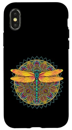 Psychedelische Heilige Geometrie Mandala Insekt Natur Libelle Hülle für iPhone X/XS Psychedelische Heilige Geometrie Mandala Insekt Natur Libelle Hülle für iPhone X/XS von Psychedelic Inc.