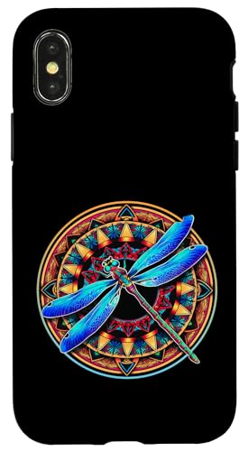 Psychedelische Heilige Geometrie Mandala Insekt Natur Libelle Hülle für iPhone X/XS Psychedelische Heilige Geometrie Mandala Insekt Natur Libelle Hülle für iPhone X/XS von Psychedelic Inc.