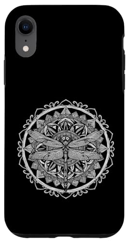 Psychedelische Heilige Geometrie Mandala Insekt Natur Libelle Hülle für iPhone XR Psychedelische Heilige Geometrie Mandala Insekt Natur Libelle Hülle für iPhone XR von Psychedelic Inc.