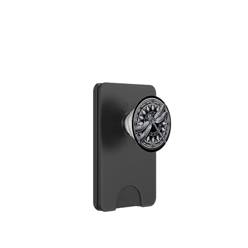 Psychedelische Heilige Geometrie Mandala Insekt Natur Libelle PopSockets PopWallet für MagSafe Psychedelische Heilige Geometrie Mandala Insekt Natur Libelle PopSockets PopWallet für MagSafe von Psychedelic Inc.