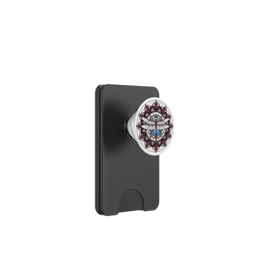Psychedelische Heilige Geometrie Mandala Insekt Natur Libelle PopSockets PopWallet für MagSafe Psychedelische Heilige Geometrie Mandala Insekt Natur Libelle PopSockets PopWallet für MagSafe von Psychedelic Inc.
