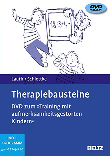 Therapiebausteine: DVD zum »Training mit aufmerksamkeitsgestörten Kindern«. 1 DVD, Laufzeit 96 Min, für PC mit Windows 98 SE oder höher Therapiebausteine: DVD zum »Training mit aufmerksamkeitsgestörten Kindern«. 1 DVD, Laufzeit 96 Min, für PC mit Windows 98 SE oder höher von Beltz