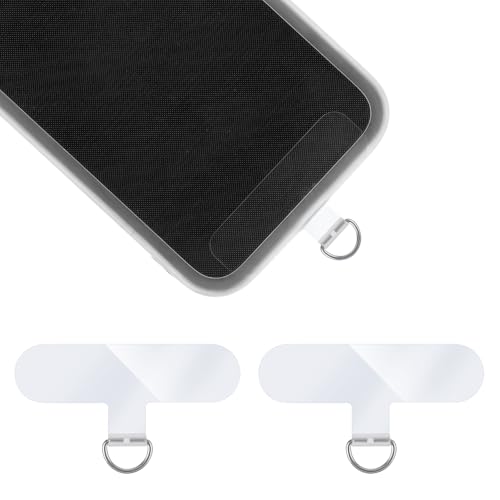 2Stück Telefon Halteband Patch, Transparent Multifunktional Handy Lanyard Patch Handykette Halterung Handy Patch Lanyard Adapter Universale Handykette Telefon Patch Kompatibel Mit Den Meisten Phone 2Stück Telefon Halteband Patch, Transparent Multifunktional Handy Lanyard Patch Handykette Halterung Handy Patch Lanyard Adapter Universale Handykette Telefon Patch Kompatibel Mit Den Meisten Phone von Psyqtsuary