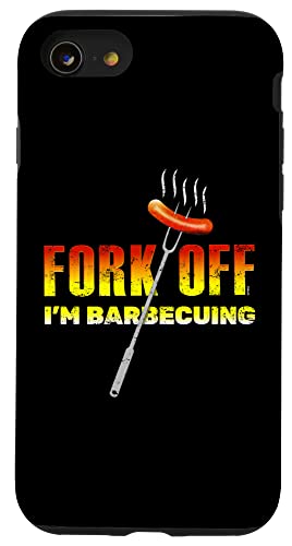 Lustiger BBQ Witz für Papa Ein Unhöflicher Grill-Humor Hülle für iPhone SE (2020) / 7 / 8 von Ptera: A Rude Barbecue Joke for BBQ Lover