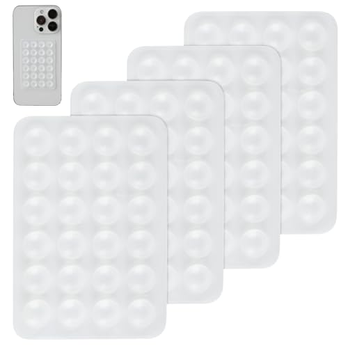 Ptwola Silikon Saugnapf Handyhüllenhalterung Selbstklebende Freisprecheinrichtung Starke Handy-Ständer Klebriger Handy-Ständer Handyhalterung Handy-Zubehör von Ptwola