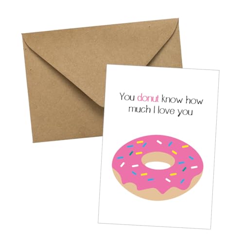 PuK Krämmer GmbH Postkarten Lustig Liebe DIN A6 mit Kuvert | Lustige Karte mit Umschlag für Lieblingsmenschen | Valentinstag, Geburtstag, Hochzeitstag, Jahrestag | Liebesgeschenke (05) von PuK Krämmer GmbH