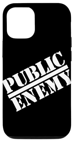 Hülle für iPhone 15 Pro Public Enemy Diagonal Big Logo von Public Enemy