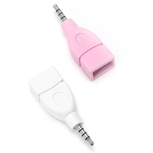Buchse auf 3,5 mm Stecker AUX Stecker Konverter Adapter Stecker USB 2.0 für Auto MP3-Player Handys Adapter Buchse auf 3,5 mm Stecker AUX Stecker Konverter Adapter Stecker USB 2.0 für Auto MP3-Player Handys Adapter von Puco