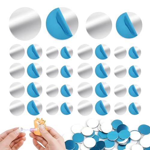 100 Stück Metallplättchen Selbstklebend, 3cm und 4cm Metallplatte Selbstklebend, Runden Handy Metall Platte für Magnete Dünn, Metallscheiben für Magnet Kfz Auto Handyhalterung von Puedno