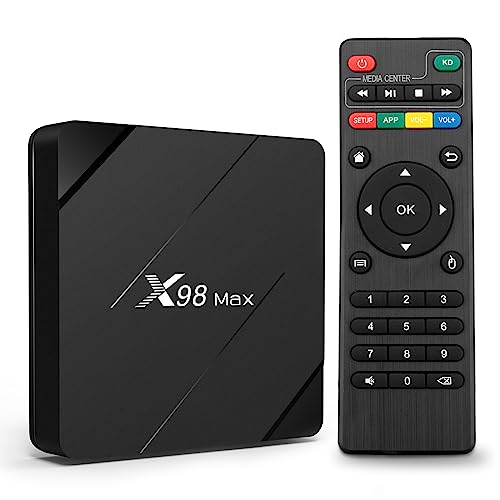 Puersit Android 10.0 TV Box, Allwinner H313 Quad-Core 64bit Quad Core Arm Cortex A53 CPU,2GB RAM 16GB RAM G31 OPenGL 3.2 Unterstützt 2,4GHz WiFi mit 4K UHD und 100M LAN Ethernet Android Box von Puersit