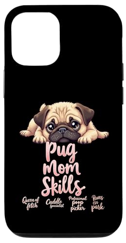 Lustiger Mops Mama Hund Mops Mama Humor Zitat Hülle für iPhone 12/12 Pro Lustiger Mops Mama Hund Mops Mama Humor Zitat Hülle für iPhone 12/12 Pro von Pug Fun Designs