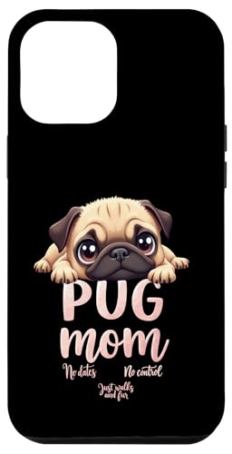 Lustiger Mops Mama Hund Mops Mama Humor Zitat Hülle für iPhone 12 Pro Max Lustiger Mops Mama Hund Mops Mama Humor Zitat Hülle für iPhone 12 Pro Max von Pug Fun Designs