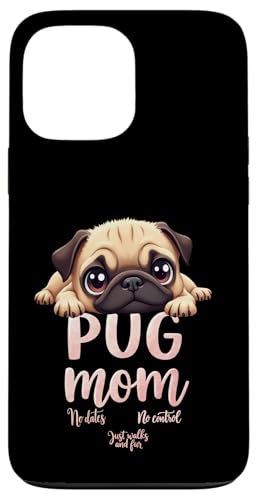 Lustiger Mops Mama Hund Mops Mama Humor Zitat Hülle für iPhone 13 Pro Max Lustiger Mops Mama Hund Mops Mama Humor Zitat Hülle für iPhone 13 Pro Max von Pug Fun Designs