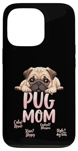 Lustiger Mops Mama Hund Mops Mama Humor Zitat Hülle für iPhone 13 Pro Lustiger Mops Mama Hund Mops Mama Humor Zitat Hülle für iPhone 13 Pro von Pug Fun Designs