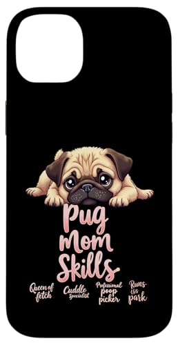 Lustiger Mops Mama Hund Mops Mama Humor Zitat Hülle für iPhone 14 Plus Lustiger Mops Mama Hund Mops Mama Humor Zitat Hülle für iPhone 14 Plus von Pug Fun Designs
