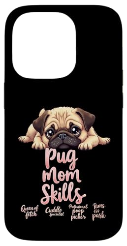 Lustiger Mops Mama Hund Mops Mama Humor Zitat Hülle für iPhone 14 Pro Lustiger Mops Mama Hund Mops Mama Humor Zitat Hülle für iPhone 14 Pro von Pug Fun Designs
