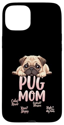 Lustiger Mops Mama Hund Mops Mama Humor Zitat Hülle für iPhone 15 Plus Lustiger Mops Mama Hund Mops Mama Humor Zitat Hülle für iPhone 15 Plus von Pug Fun Designs