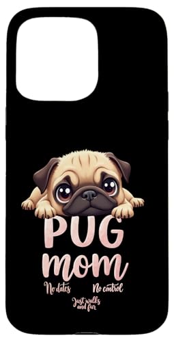 Lustiger Mops Mama Hund Mops Mama Humor Zitat Hülle für iPhone 15 Pro Max Lustiger Mops Mama Hund Mops Mama Humor Zitat Hülle für iPhone 15 Pro Max von Pug Fun Designs