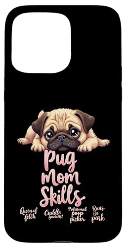 Lustiger Mops Mama Hund Mops Mama Humor Zitat Hülle für iPhone 15 Pro Max Lustiger Mops Mama Hund Mops Mama Humor Zitat Hülle für iPhone 15 Pro Max von Pug Fun Designs