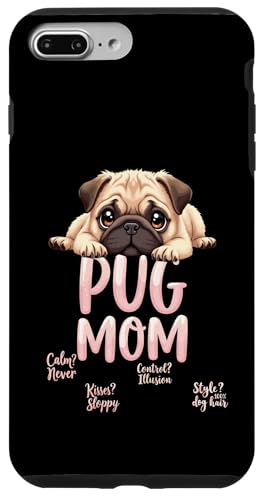 Lustiger Mops Mama Hund Mops Mama Humor Zitat Hülle für iPhone 7 Plus/8 Plus Lustiger Mops Mama Hund Mops Mama Humor Zitat Hülle für iPhone 7 Plus/8 Plus von Pug Fun Designs