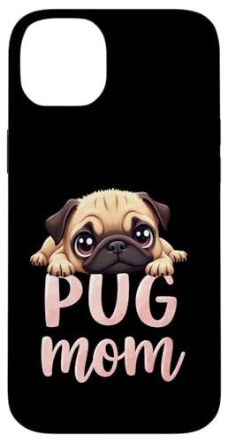 Mops Mama Hund Mops Mama Cute Puppy Hülle für iPhone 14 Plus Mops Mama Hund Mops Mama Cute Puppy Hülle für iPhone 14 Plus von Pug Fun Designs