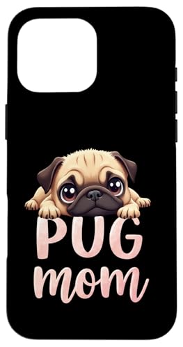 Mops Mama Hund Mops Mama Cute Puppy Hülle für iPhone 16 Pro Max Mops Mama Hund Mops Mama Cute Puppy Hülle für iPhone 16 Pro Max von Pug Fun Designs