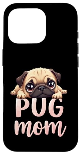 Mops Mama Hund Mops Mama Cute Puppy Hülle für iPhone 16 Pro Mops Mama Hund Mops Mama Cute Puppy Hülle für iPhone 16 Pro von Pug Fun Designs