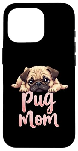 Mops Mama Hund Mops Mama Cute Puppy Hülle für iPhone 16 Pro Mops Mama Hund Mops Mama Cute Puppy Hülle für iPhone 16 Pro von Pug Fun Designs