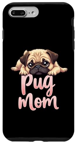 Mops Mama Hund Mops Mama Cute Puppy Hülle für iPhone 7 Plus/8 Plus Mops Mama Hund Mops Mama Cute Puppy Hülle für iPhone 7 Plus/8 Plus von Pug Fun Designs
