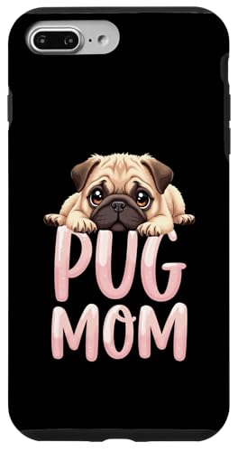 Mops Mama Hund Mops Mama Cute Puppy Hülle für iPhone 7 Plus/8 Plus von Pug Fun Designs