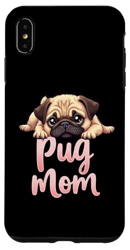 Mops Mama Hund Mops Mama Cute Puppy Hülle für iPhone XS Max von Pug Fun Designs