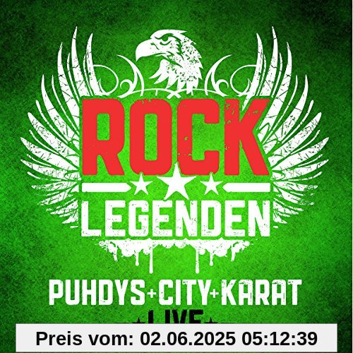 Rock Legenden Live von Puhdys, City, Karat