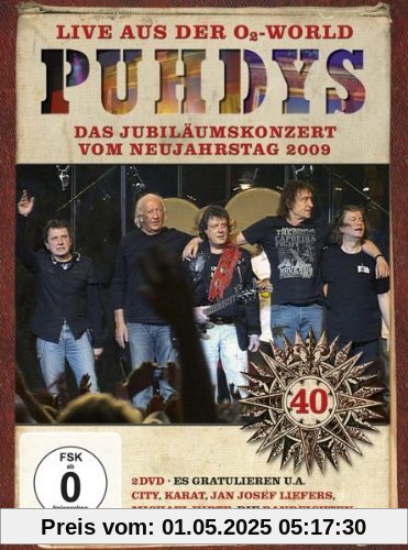 Puhdys - Live aus der O2-World - Das Jubiläumskonzert [2 DVDs] von Puhdys