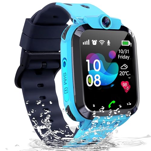 Puhiuyoi Smartwatch Kinder GPS SOS IP68 Voice Chat Kamera Puhiuyoi Smartwatch Kinder GPS SOS IP68 Voice Chat Kamera von Puhiuyoi