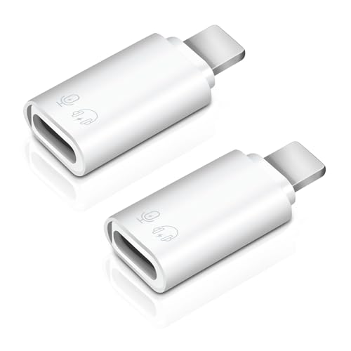 Puiseno 2 Stück Lightning Stecker auf USB c Adapter OTG Unterstützung für Kopfhörer Audio/Laden/Datenübertragung Kompatibel mit iPhone 14/13/12/11 Pro Max/iPad/iPod/AirPods Puiseno 2 Stück Lightning Stecker auf USB c Adapter OTG Unterstützung für Kopfhörer Audio/Laden/Datenübertragung Kompatibel mit iPhone 14/13/12/11 Pro Max/iPad/iPod/AirPods von Puiseno