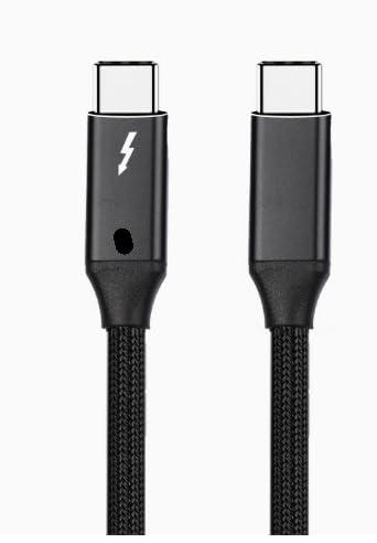 USB C Thunderbolt 5 Kabel für apple 80-120Gbps 8K@60Hz 240W Kompatibel mit Thunderbolt 4/3/USB4,Mac mini,MacBook Pro,[Intel Zertifiziert],1.5m von Puiseno