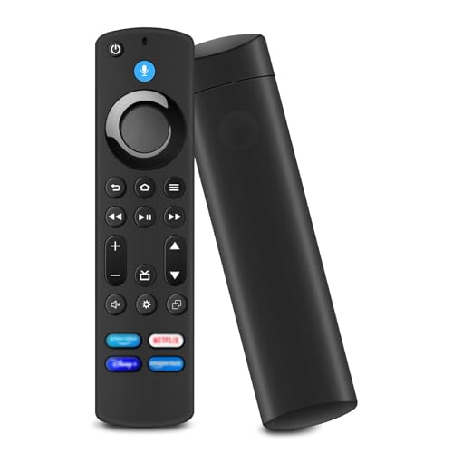 firetvstick Ersatzsprachfernbedienung 4 Gen Sprachfernbedienung mit 4 Schnellzugriffstasten kompatibel mit Insignia / Toshiba / Pioneer firetvstick Ersatzsprachfernbedienung 4 Gen Sprachfernbedienung mit 4 Schnellzugriffstasten kompatibel mit Insignia / Toshiba / Pioneer von Puiseno