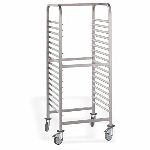 Pujadas P80.480 zerlegter Trolley 17 Schienen für 2/1 Gn Pfannen von Pujadas