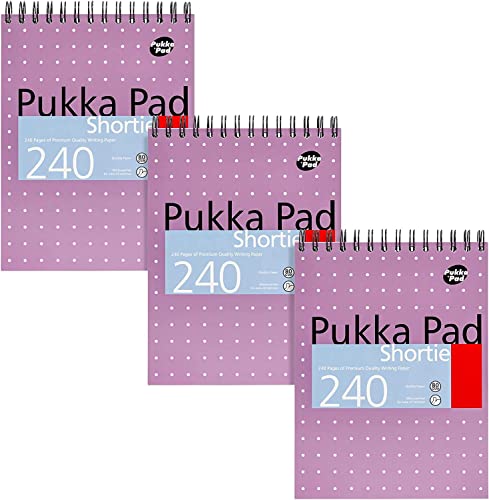 PUKKA SHORTIE METALLIC A5 WRIT PAD80GSM von Pukka Pad
