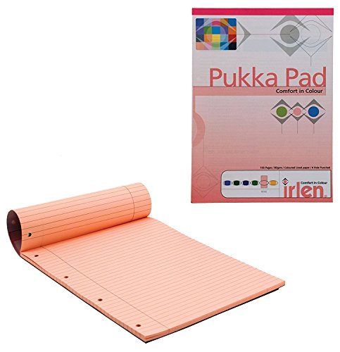 Pukka Dyslexia A4 Projektbuch, Rosa oder Blau, 100 Seiten von Pukka Pad