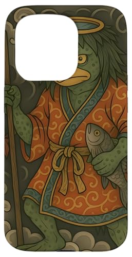 Kappa, Japanischer Yokai Dämon Hülle für iPhone 15 Pro von Pulp Culture