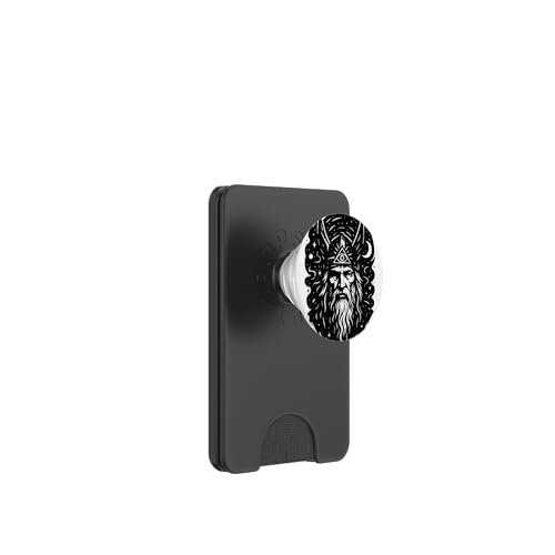 Nordischer Gott: All Father Odin PopSockets PopWallet für MagSafe von Pulp Culture