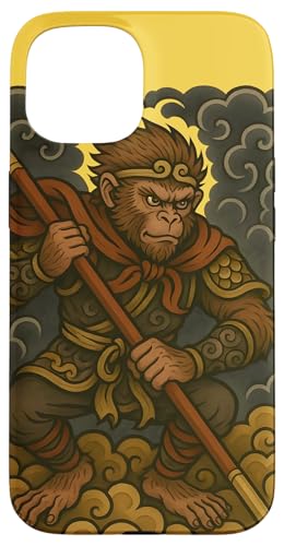 Sun Wukong Reiten Nimbus Cloud Hülle für iPhone 15 Sun Wukong Reiten Nimbus Cloud Hülle für iPhone 15 von Pulp Culture