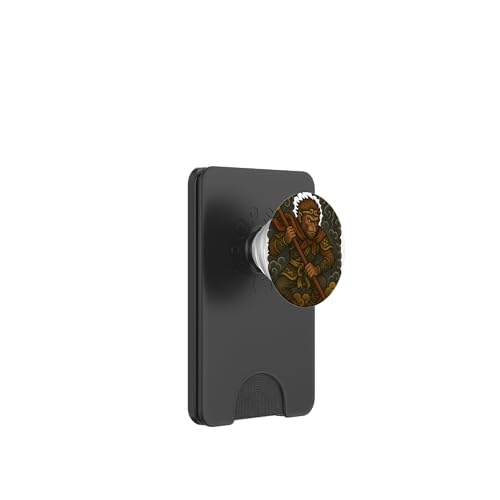 Sun Wukong Reiten Nimbus Cloud PopSockets PopWallet für MagSafe Sun Wukong Reiten Nimbus Cloud PopSockets PopWallet für MagSafe von Pulp Culture