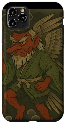 Tengu, japanischer Yokia Dämon Hülle für iPhone 11 Pro Max Tengu, japanischer Yokia Dämon Hülle für iPhone 11 Pro Max von Pulp Culture