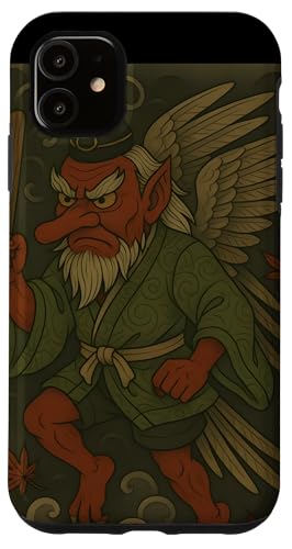 Tengu, japanischer Yokia Dämon Hülle für iPhone 11 Tengu, japanischer Yokia Dämon Hülle für iPhone 11 von Pulp Culture