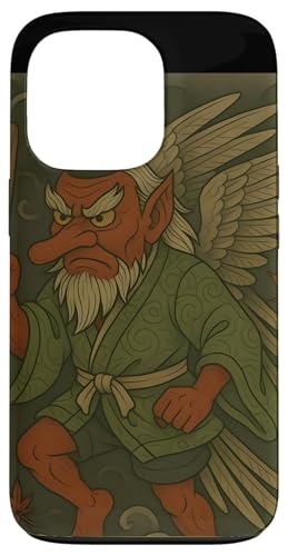 Tengu, japanischer Yokia Dämon Hülle für iPhone 13 Pro Tengu, japanischer Yokia Dämon Hülle für iPhone 13 Pro von Pulp Culture