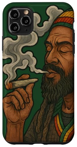 Weise rauchender Rastafari Hülle für iPhone 11 Pro Max Weise rauchender Rastafari Hülle für iPhone 11 Pro Max von Pulp Culture