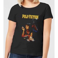 Pulp Fiction Poster Damen T-Shirt - Schwarz - XXL von Pulp Fiction