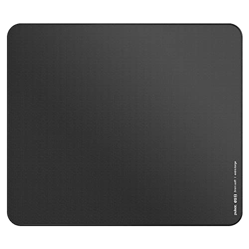 Pulsar ES2 Esports Gaming-Mauspad, 3 mm dick, rutschfeste Unterseite, präzise Nähte, kein Ausfransen, 49 x 40 cm (XL, Schwarz) Pulsar ES2 Esports Gaming-Mauspad, 3 mm dick, rutschfeste Unterseite, präzise Nähte, kein Ausfransen, 49 x 40 cm (XL, Schwarz) von Pulsar Gaming Gears